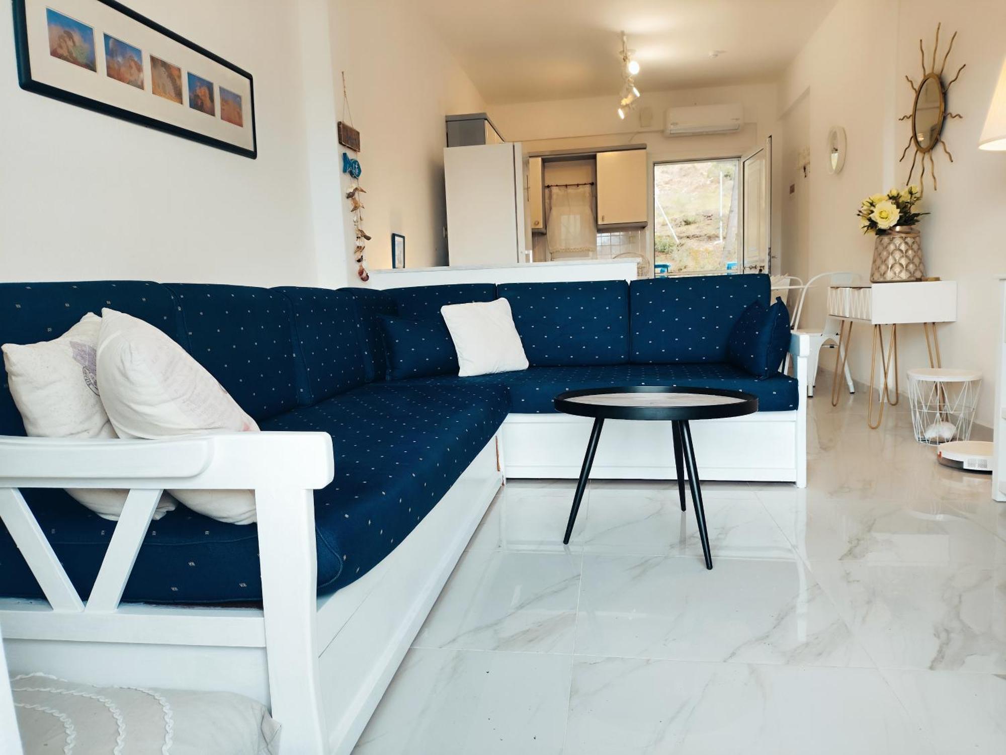 Siviri Sea & Forest-Cozy Apartment With Garden & Nature Views Luaran gambar